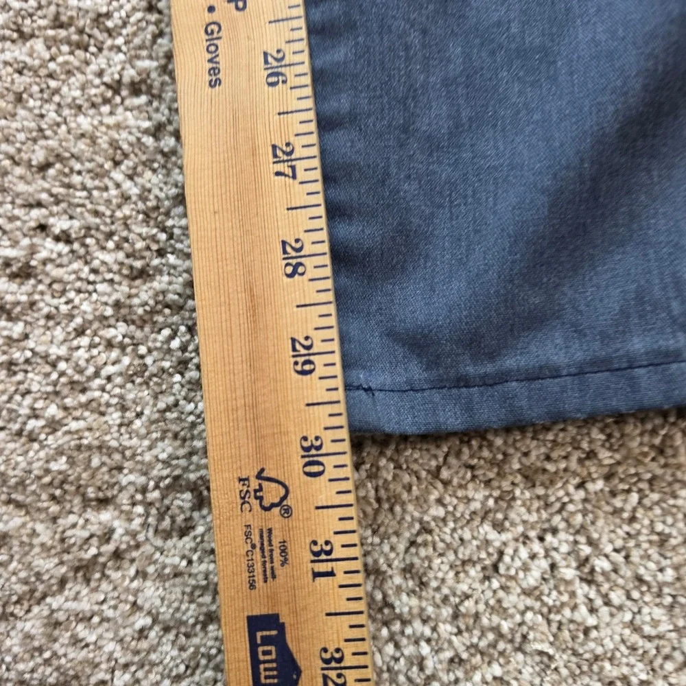 VINTAGE Levi's Officer Corps Pleated Trousers Mens 33 Blue Gray Casual Outdoor